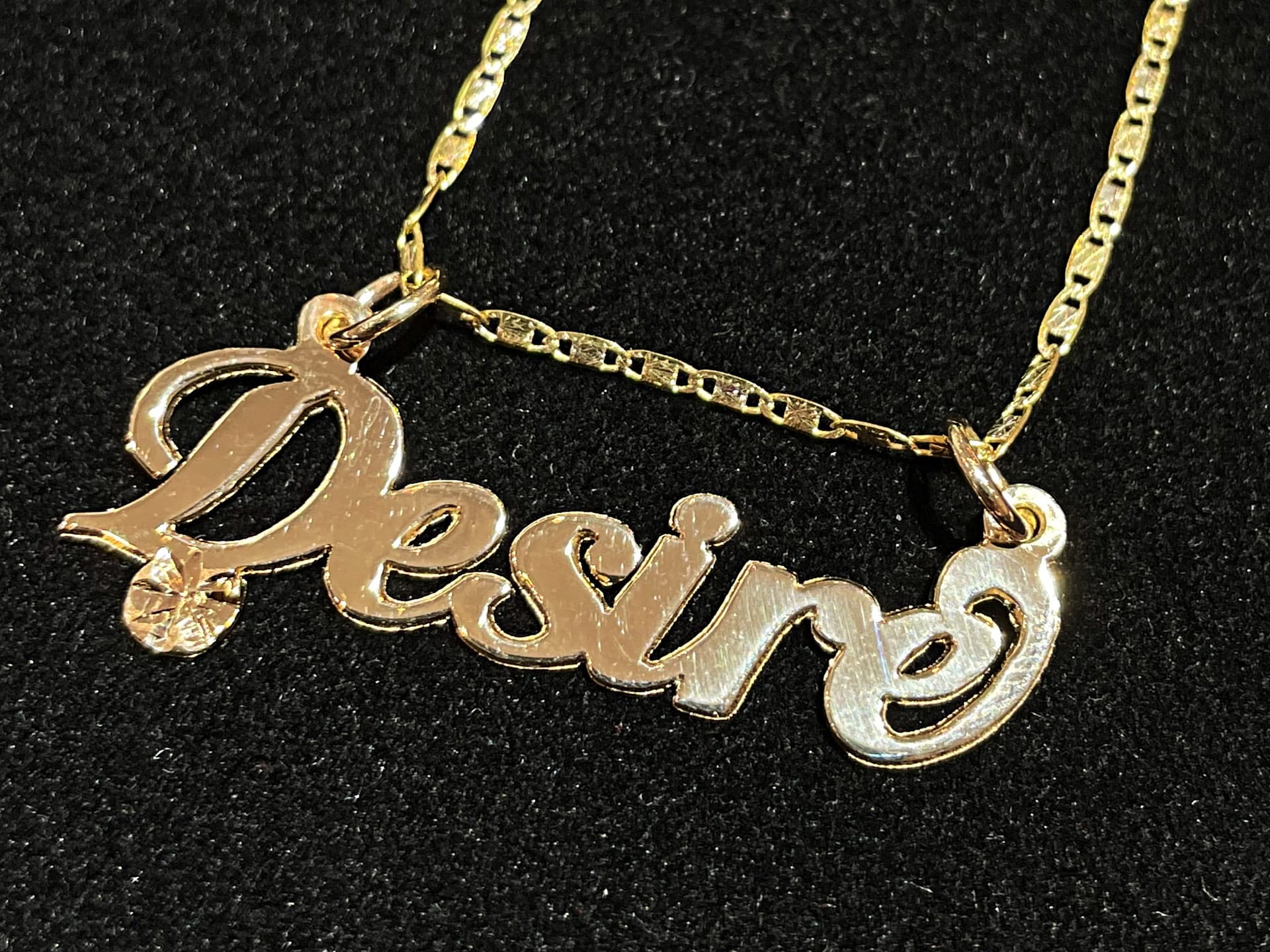 WHIMSY / 10K POZESSION GOLD NECKLACEethos